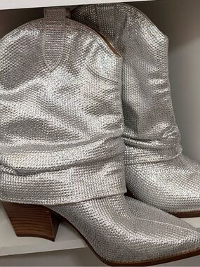 Kids Fringe Suede Boots - Tan